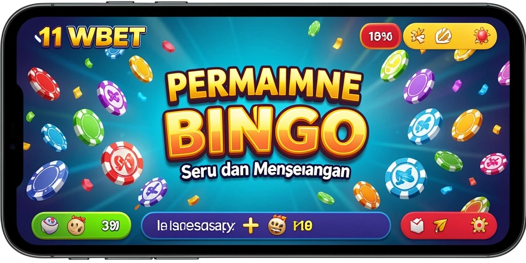 Tampilan gameplay Bingo yang mengasyikkan di 11WBET.