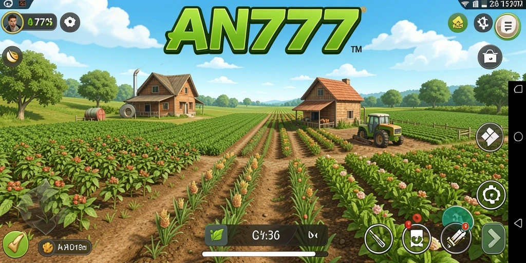 Gameplay menarik di AN777 menunjukkan keseruan bertani.