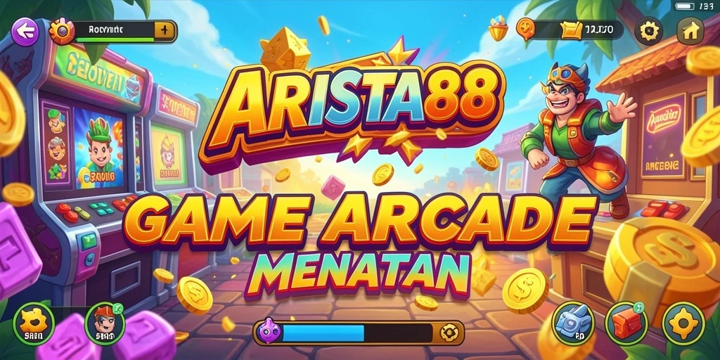 Tampilan gameplay ARISTA88 yang menarik dan penuh warna.