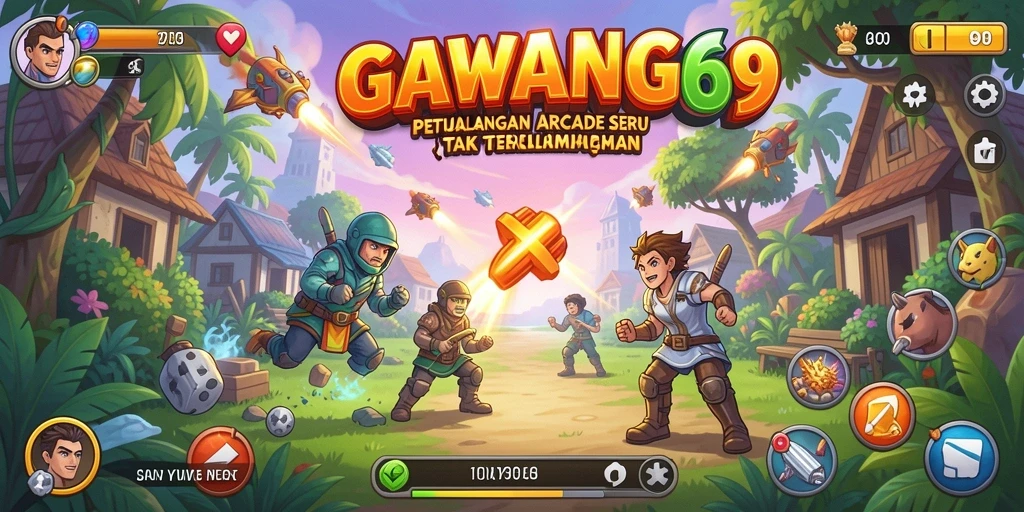 Screenshot GAWANG69 menampilkan aksi gameplay seru yang penuh warna.