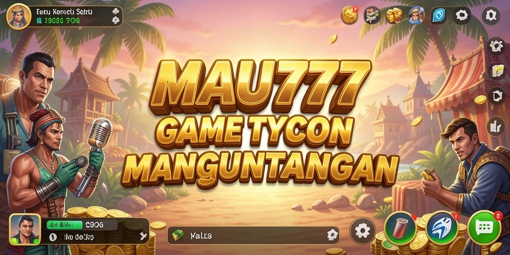 Tampilan gameplay seru dari permainan Tycoon MAU777.