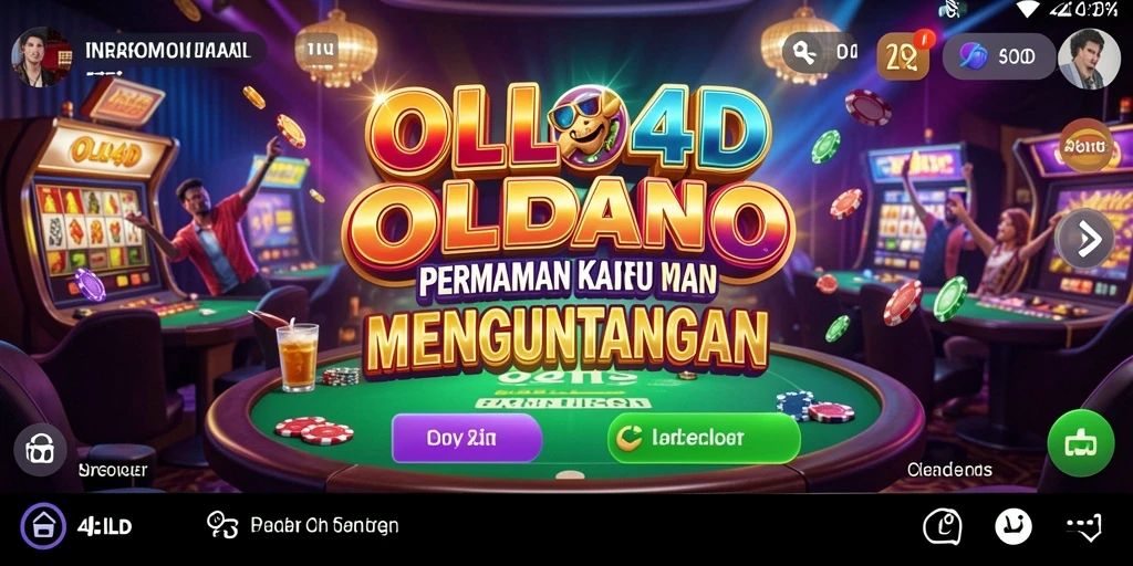 Tampilan menarik dari permainan Kasino di OLLO4D.