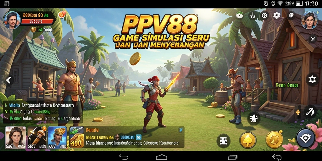 Tampilan menarik dari gameplay PPV88 dengan fitur simulasi yang menyenangkan.