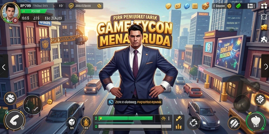 Tampilan screenshot <strong>RP6789</strong> menunjukkan aktivitas bisnis yang dinamis dan menarik.